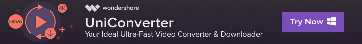 Wondershare UniConverter Banner