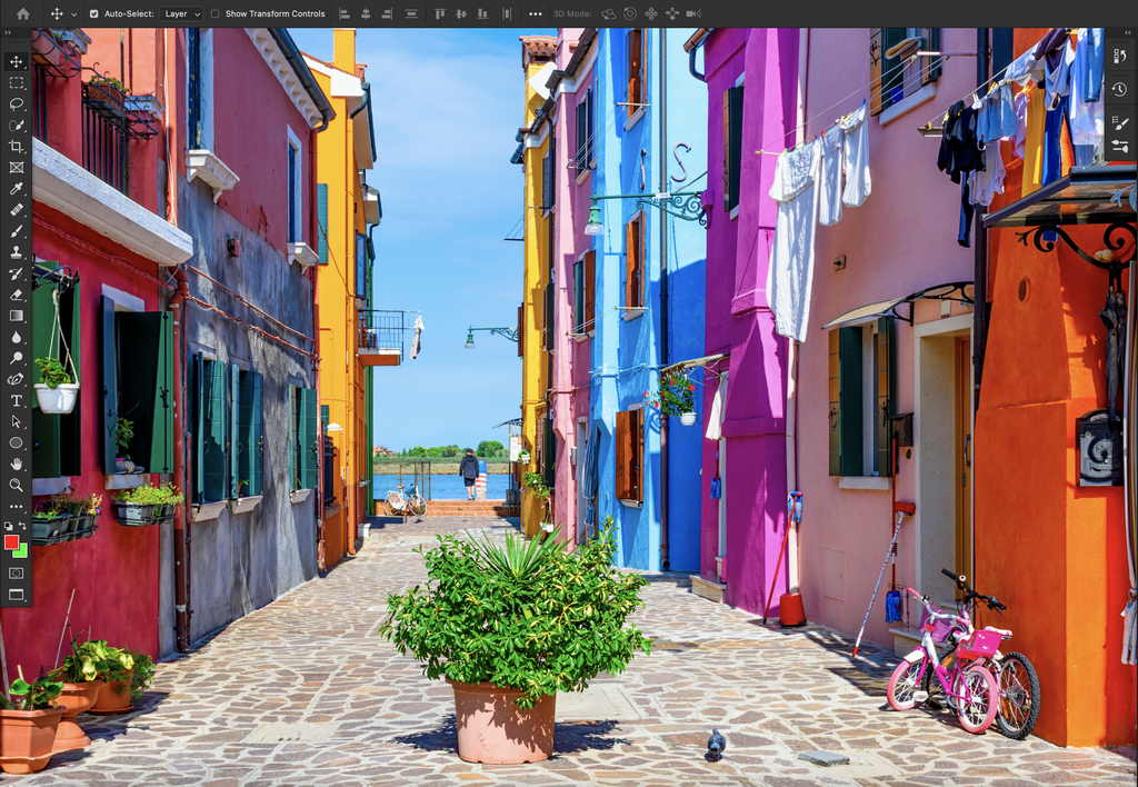 Adobe Photoshop color management features