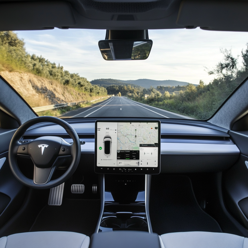 Tesla Autopilow View