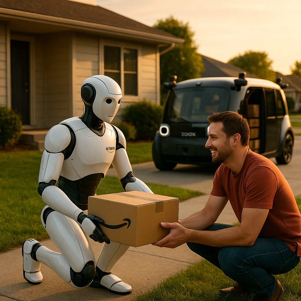 Amazon Delivery Robots