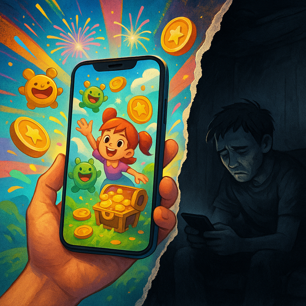 Why do mobile game advertisements often lie?