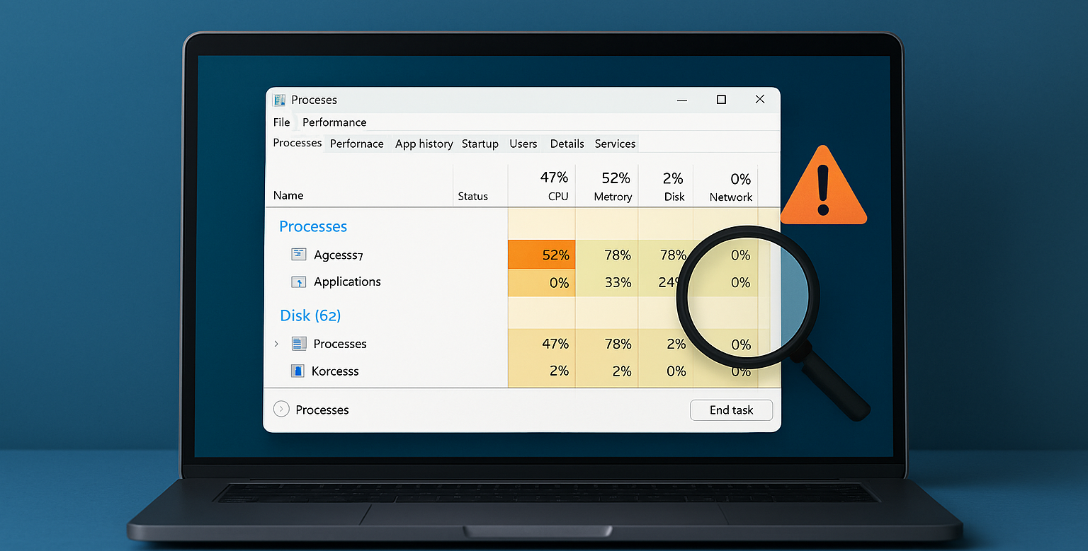 check pc virus on task manager