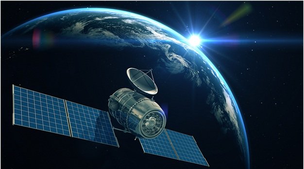 Satellite orbiting Earth as part of SpaceX infrastructure after SpaceX acquires xAI